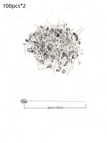 100PCS Various Sizes Pre Waxed Free Long Burning Candle Wicks For DIY Candle Making Party Supplies Wedding Decorations Festival Celebrations Home Craft Scented Candle Supplies - White - View 26
