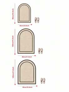 1 pieza Alfombra de silla de terciopelo de cristal lavable con protección de suelo, aislamiento acústico y diseño antideslizante para decoración del hogar y oficina, ideas de regalo para la temporada navideña, estilo escandinavo imprescindible - Multicolor - Ver 4