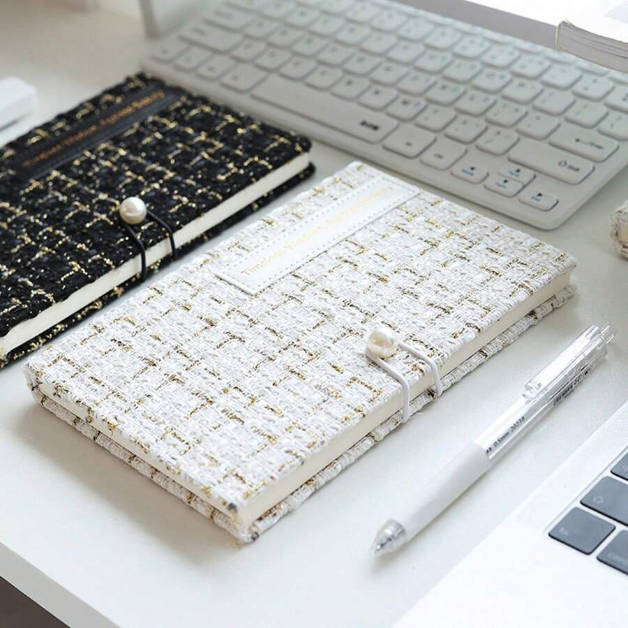 80页女士旅行日记本，横格纸笔记本，返校季必备 - 彩色 - 查看 1