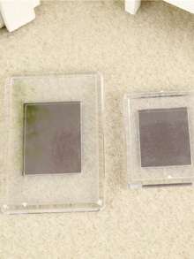 10/20/30pcs Acrylic Blank Magnet Refrigerator Magnets, Tinplate Magnetic Diy Square Photo Frame Stickers, Creative Soft Magnets - Multicolor - View 2