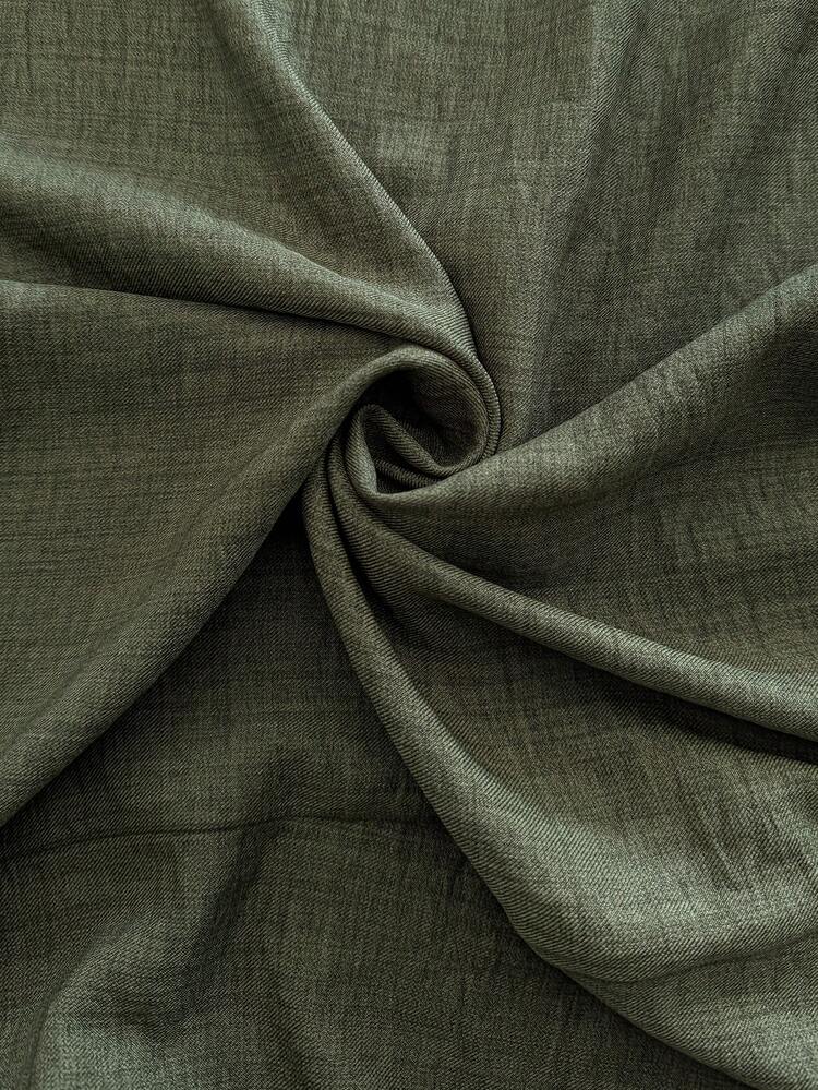 Plus Size Suit Sets - Army Green - View 10