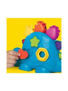PLAY-DOH بلايدوه فورمين إن كليورين دينو - متعدد الألوان - مشاهدة 7