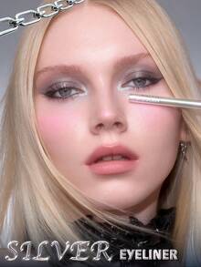 SHEGLAM Silver Strobe Metallic 眼線筆-Platinum 品牌 美容 化妝 化妝品 適合女性與女孩 完美搭配夏季春季 Y2K 時尚 流行 生日 母親節禮物 假期 派對準備就緒 最佳顏色 - Platinum - 查看 2
