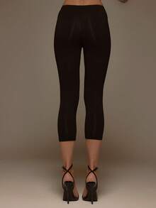 MUSERA Slinky Capri Pants Co-Ord Bottom Only Valentines Sexy Cute Party Romantic Night Out Occasion Winter Vacation