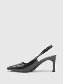 CUCCOO BIZCHIC Women Pumps Valentine's Day Spring Shoes - Mirror black - View 9