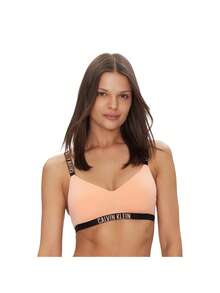 Calvin Klein Lightly Lined Women's Bralette - Papaya Punch - View 2