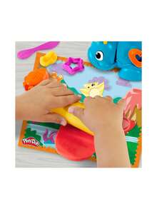 PLAY-DOH بلايدوه فورمين إن كليورين دينو - متعدد الألوان - مشاهدة 4