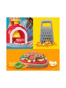 Play-Doh Pizza Oven Speelset 1Players Kids 3+ F43735L0 - Multicolor - View 7