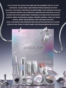 SHEGLAM Rare Metals 單色閃粉眼影-Chrome 品牌美妝化妝品 適合女士與女孩 - Chrome - 查看 7