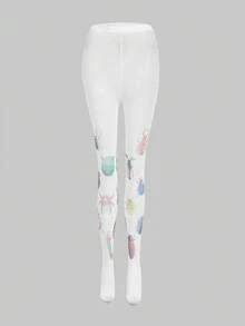 ROMWE Anime Women Tights - Multicolor 2 - View 3