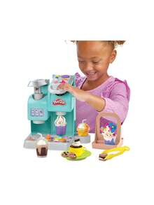 Play-Doh Colourful Café Playset 1Players Kids 3+ F58365L0 - Multicolor - View 3