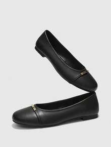 CUCCOO BIZCHIC Women's Flat Shoes Valentine's Day - Black - View 10