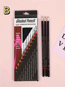 12 Pcs Premium Wood Sketching Pencils Set Professional Drawing ,Graphite Drawing Pencils For Artists School Art Supplies Back To School