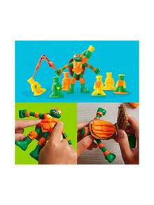 Play-Doh Teenage Mutant Ninja Turtles Slice & Blast Pizza Playset 1Players Kids 4+ G18295L0 - Multicolor - View 4