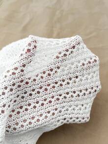 SHEIN Teen Girls Off Shoulder Knot Side Cover Up Dress Without Bikini, Summer Beach Vacation