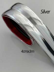 1pc PVC Self-Adhesive Decorative Taped Background Wall Inner Corner Decor Strip Furniture Table Edge Anti-Collision Bumper Tape - Multicolor - View 23