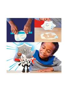 Play-Doh Spiderman Launch And Slice Battle 1Players Kids 4+ F98275L0 - Multicolor - View 5