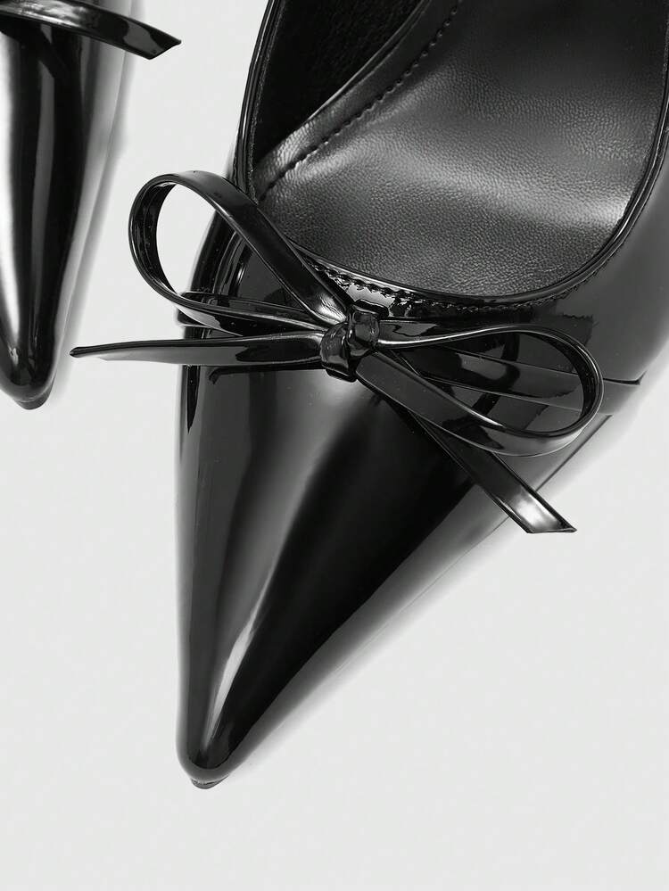 CUCCOO BIZCHIC Women's Pointed Toe Buckle Design Fashionable High Heels, Versatile For Daily Wear Spring Shoes