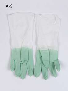 1 双/3 双，优质防水家用清洁手套 - 防滑，多用途 - 适用于厨房、洗碗、洗衣和家务、厨房、浴室、家庭、家居用品，颜色随机