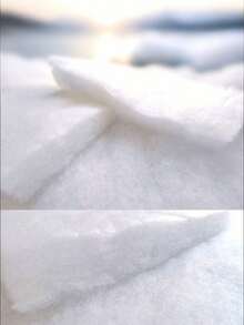 Vải lót tổng hợp lông vũ có độ đàn hồi cao, có thể giặt được, dùng cho quần áo và sản phẩm chăn ga gối đệm. Chất liệu giả lụa polyester mềm mại như lụa, được sử dụng làm chất độn cho quần áo và hàng dệt gia dụng. - trắng - Xem 4