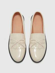 CUCCOO BIZCHIC 女士休闲套脚平底运动鞋 - 糯米白色 - 查看 10