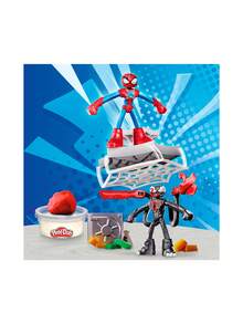Play-Doh Spiderman Launch And Slice Battle 1Players Kids 4+ F98275L0 - Multicolor - View 9