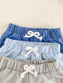 Vintaside Kids Baby Boy Summer Multiple Piece Set Fashionable Casual Pants, Suitable For This Outfit, Great For Lounging, Outdoor Activities, Hangouts With Friends, Provides A Comfortable And Relaxed Look With Simple And Stylish Design - Multicolor - View 7