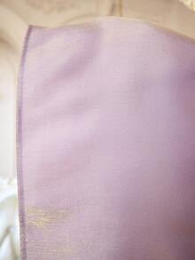 Al Najma 女士优雅阿拉伯长袍，饰有缎带滚边，长袖，含吊带背心套装