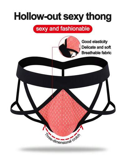 Cuecas Boxer Masculinas Fashionáveis e Sexy em Tela, Roupa Íntima Respirável e Ajustada