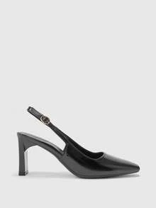 CUCCOO BIZCHIC Women Pumps Valentine's Day Spring Shoes - Mirror black - View 4