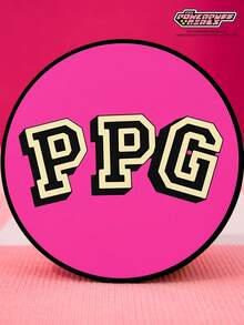 THE POWERPUFF GIRLS X Joivida 耐用PVC材质饮料杯垫 - 四件套，图案包括花朵、泡泡和毛茛，适用于儿童房、派对或收藏。 - 彩色 - 查看 7