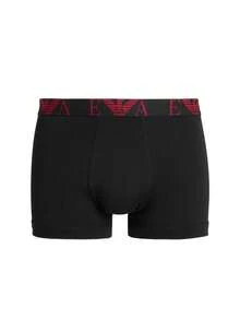 Armani 3 Pack Men's Boxer Briefs - Blue/Red - View 2