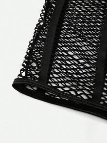 Men's Stand Collar Mesh Casual Versatile Short Sleeve Undershirt