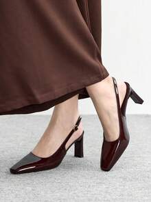 CUCCOO BIZCHIC 女士高跟鞋 - 鏡面咖啡 - 查看 5