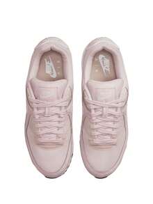 Nike Air Max 90 女款运动鞋 玫瑰红/峰白 DH8010 - 淺玫瑰色/粉紅牛津布/黑/峰白 - 查看 3