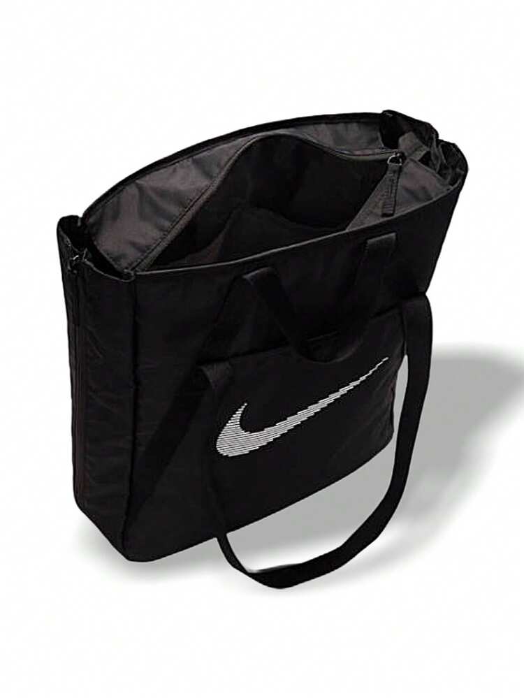 Nike 男女通用户外健身手提袋，透气轻便，装饰百搭，可定制logo，纯色，易清洗，适合运动、上学、日常使用，黑色，28升，DR7217-010 - 黑色 - 查看 3