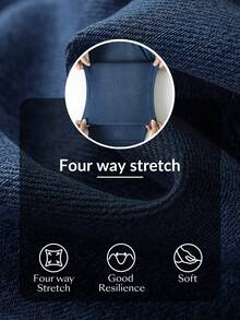 Flexra Women's Casual Washed High Waist Flare Jeans - Blue - View 8