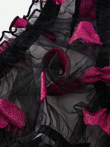 DrisQ Quần lót nam lưới xuyên thấu hình trái tim gợi cảm, thích hợp cho Ngày Valentine. - Nhiều màu - Xem 7