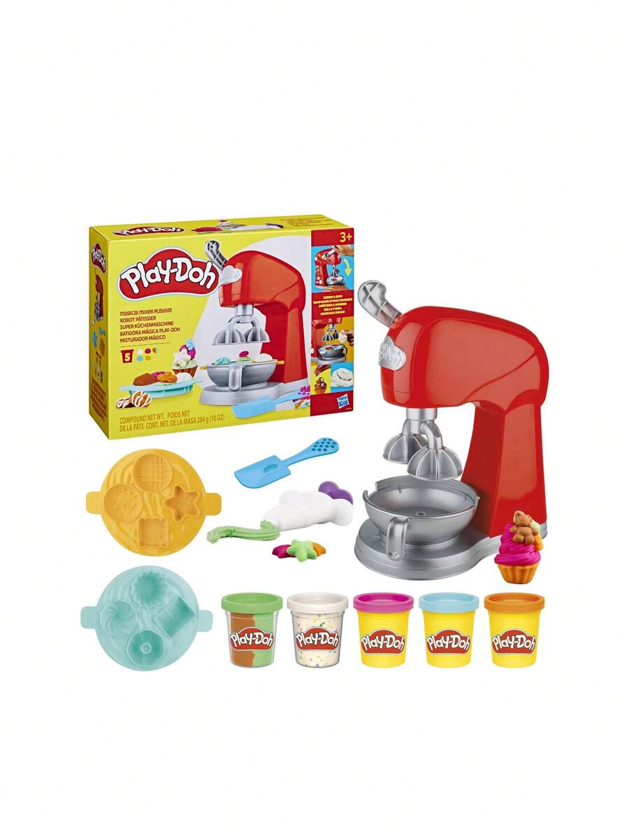 Play-Doh Magische Mixer Speelset 1Players Kids 3+ F47185L0 - Multicolor - View 1