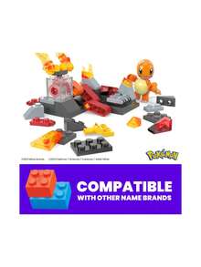 Mattel MEGA Pokemon Charmander's Fire-Type Spin 81pcs HTH86 - Multicolor - View 5