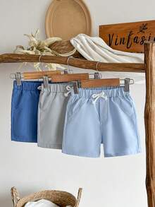 Vintaside Kids Baby Boy Summer Multiple Piece Set Fashionable Casual Pants, Suitable For This Outfit, Great For Lounging, Outdoor Activities, Hangouts With Friends, Provides A Comfortable And Relaxed Look With Simple And Stylish Design - Multicolor - View 5