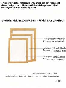 1pc ABS Dried Flower Photo Frame, Minimalist Dried Flower Display Stand For Home - Multicolor - View 13