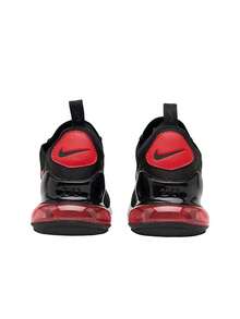 Nike Air Max 270 Kids Sneakers Black / Light Crimson - White FB8037 - black, red - View 2