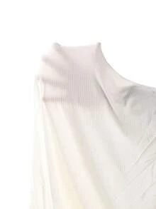 GlowEve CURVE Plus Size Bow Knit Cardigan For Women, Long Sleeve, Chic Style - White - View 9