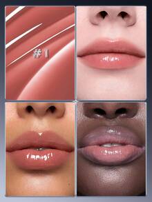 SHEGLAM Lip Link Mini Palette De Gloss Bracelet Marque Beauté Visage Maquillage CosméTique Pour Femmes Filles Parfait Pour Hiver Printemps IdéAl Pour Y2K ÉLéGant Mode Adapté Pour Anniversaire Cadeau FêTe PrêT Meilleure Couleur - Multicolore - Voir 4