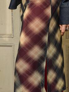 COUREZ Low Rise Midi Skirt In Sheer Mesh Fabric /Y2K Spring For Women Cozy Rave Skirt For Women Going Out Summer Skirt - Yellow - View 7