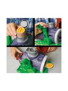 Play-Doh Teenage Mutant Ninja Turtles Slice & Blast Pizza Playset 1Players Kids 4+ G18295L0 - Multicolor - View 5
