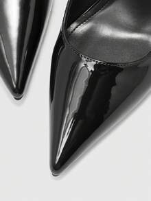 CUCCOO BIZCHIC Women's Pointed Toe Buckle Design Fashionable High Heels, Versatile For Daily Wear Valentine's Day