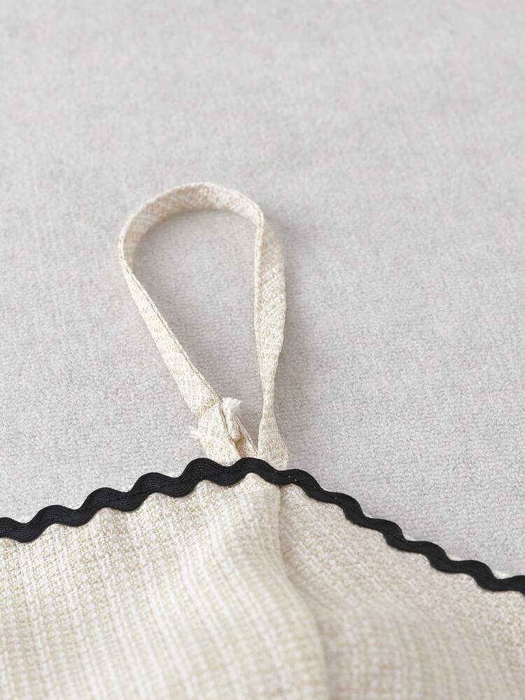 Conjunto de 3 piezas para mujer talla grande: Cárdigan de manga corta con recorte ondulado en bloques de color, camiseta sin mangas súper corta y pantalones cortos de pierna recta, para ir a la escuela y uso casual elegante - Albaricoque - Añade 5
