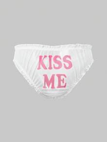 Valentine's Day Extremely Seductive Mesh Men's Sexy Lingerie - White - View 1